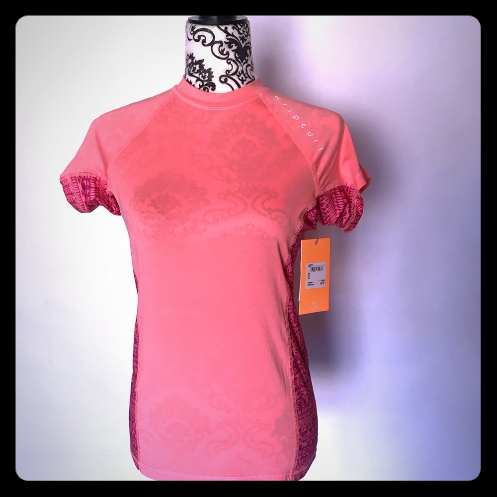Rip curl, rash guard, large.